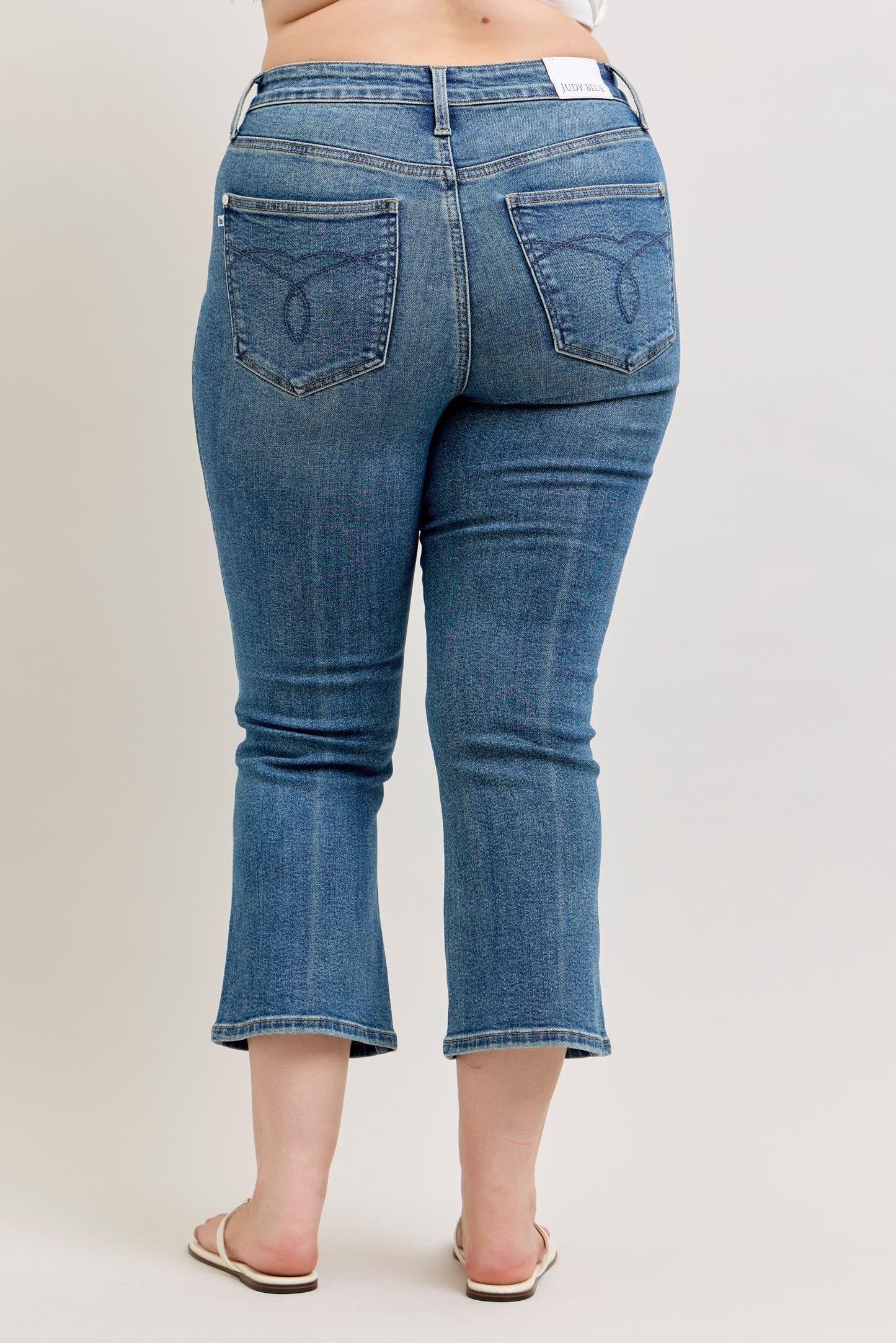Judy Blue High Waist Tummy Control Kick Flare Jeans Medium