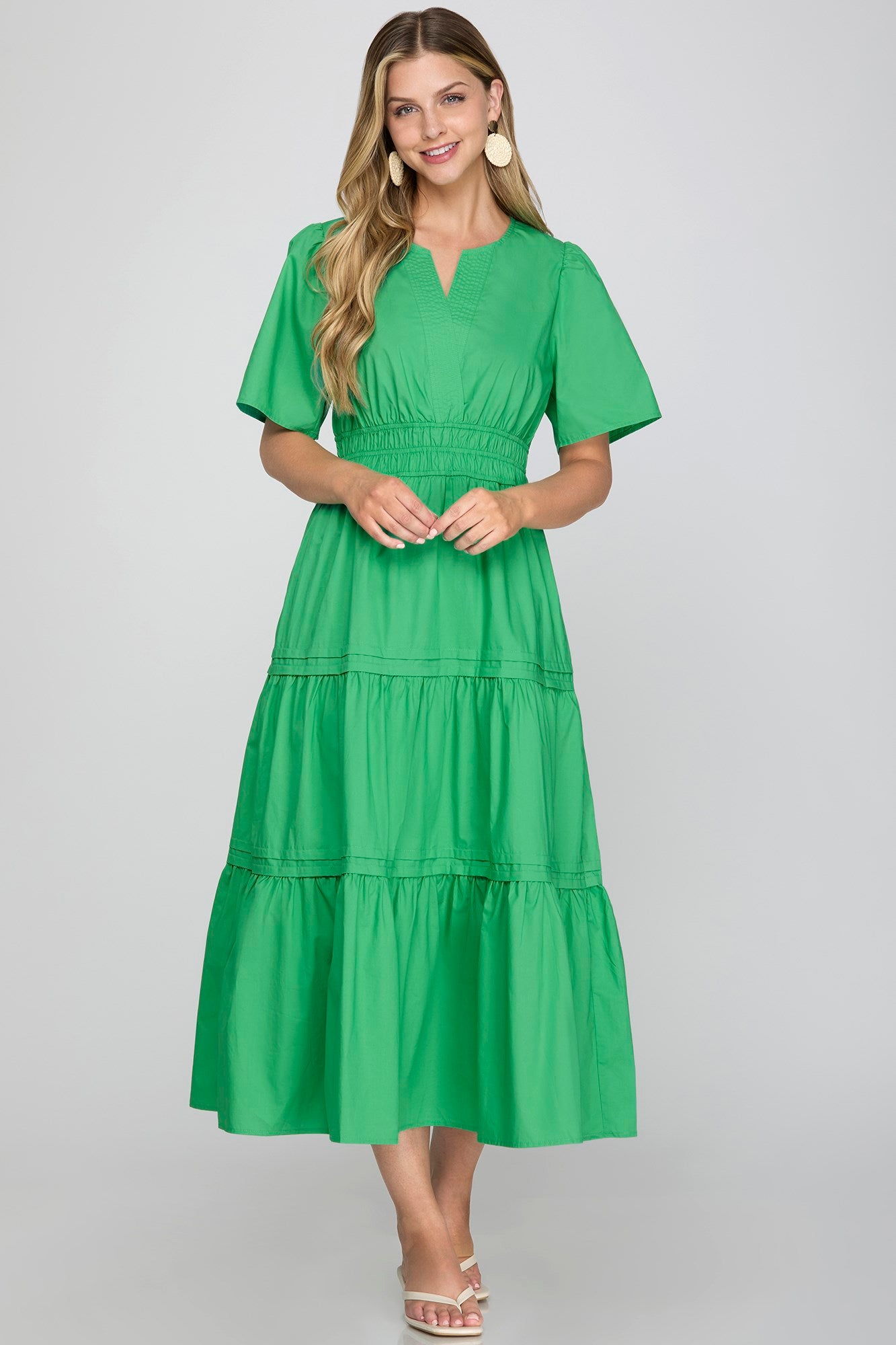 slim fit dress slacks Buy Olive Green Cotton Waffle Square Neck Tiered Midi Dress Online at  SeamsFriendly main image 0