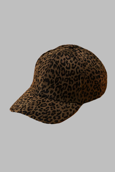 Leopard Print Baseball Cap