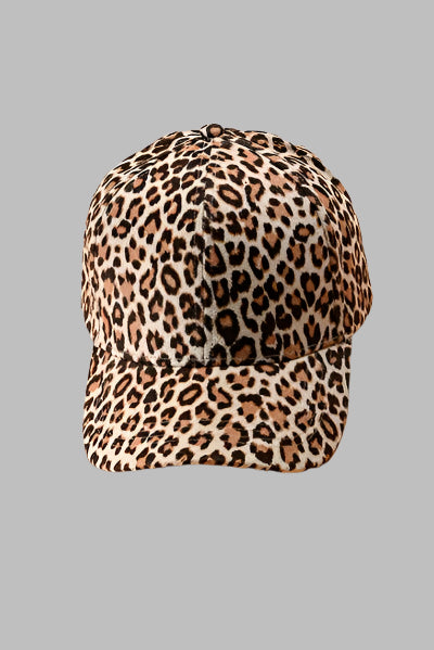 Leopard Print Baseball Cap