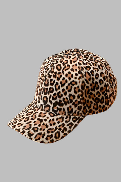 Leopard Print Baseball Cap
