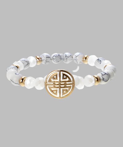 Filigree Stone Bracelet