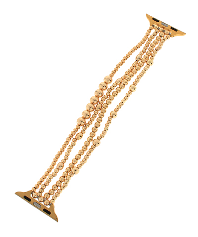 4 Roll Gold CCB Ball Smart Watchband