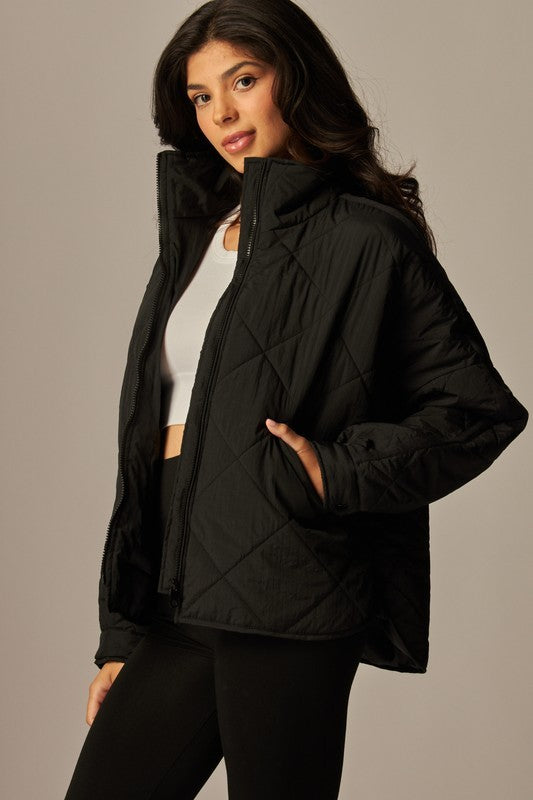 Penelope Puffer Jacket Black