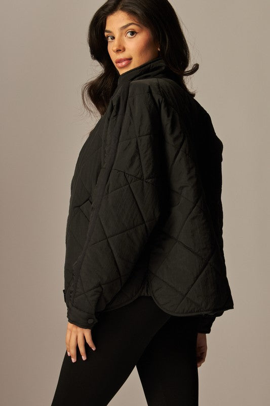 Penelope Puffer Jacket Black