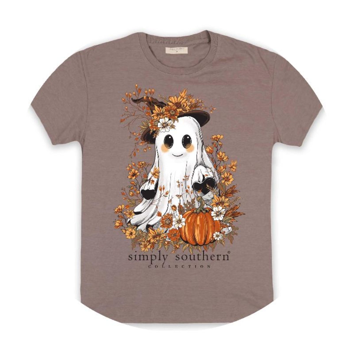 Simply Southern Friendly Ghost Short Sleeve Tee