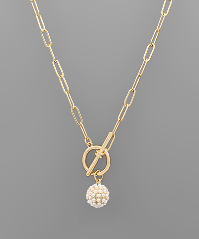 Ball Drop Necklace