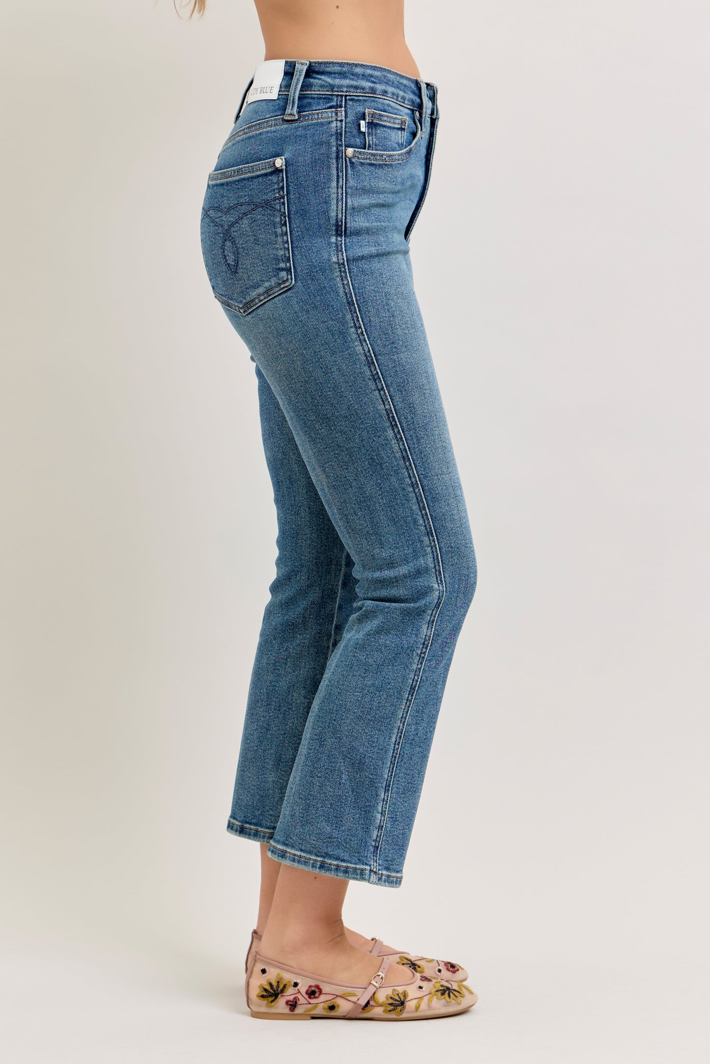 Judy Blue High Waist Tummy Control Kick Flare Jeans Medium