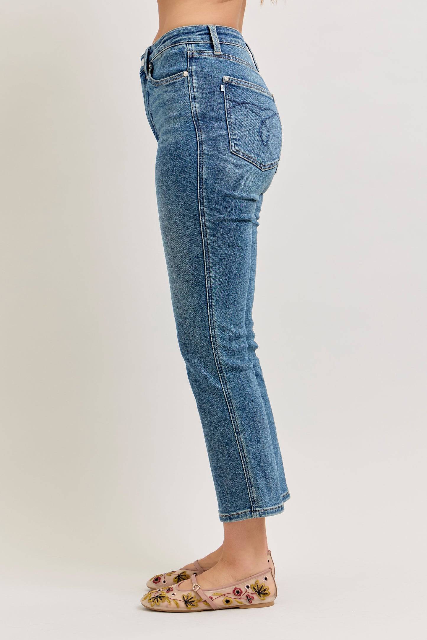 Judy Blue High Waist Tummy Control Kick Flare Jeans Medium