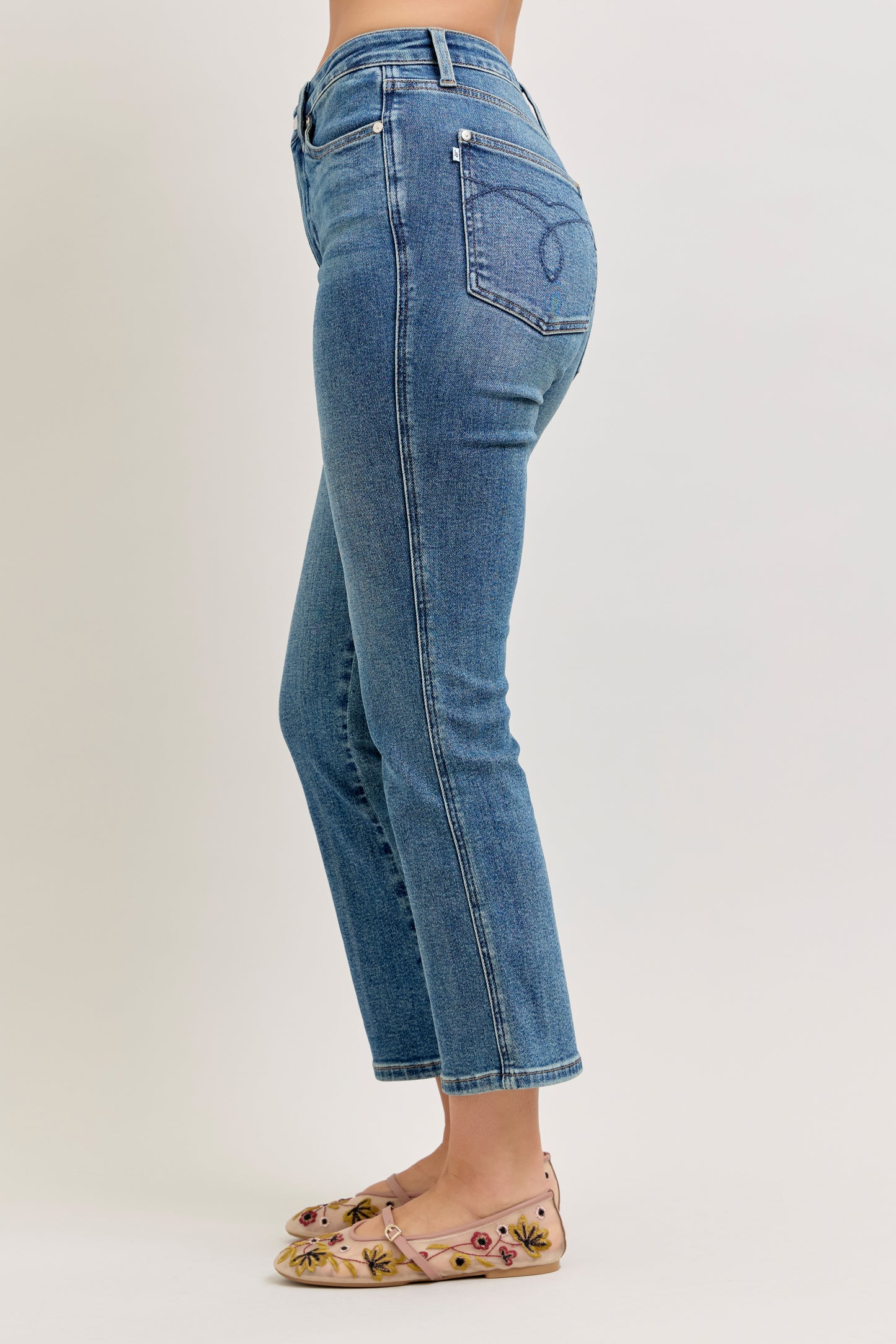 Judy Blue High Waist Tummy Control Kick Flare Jeans Medium