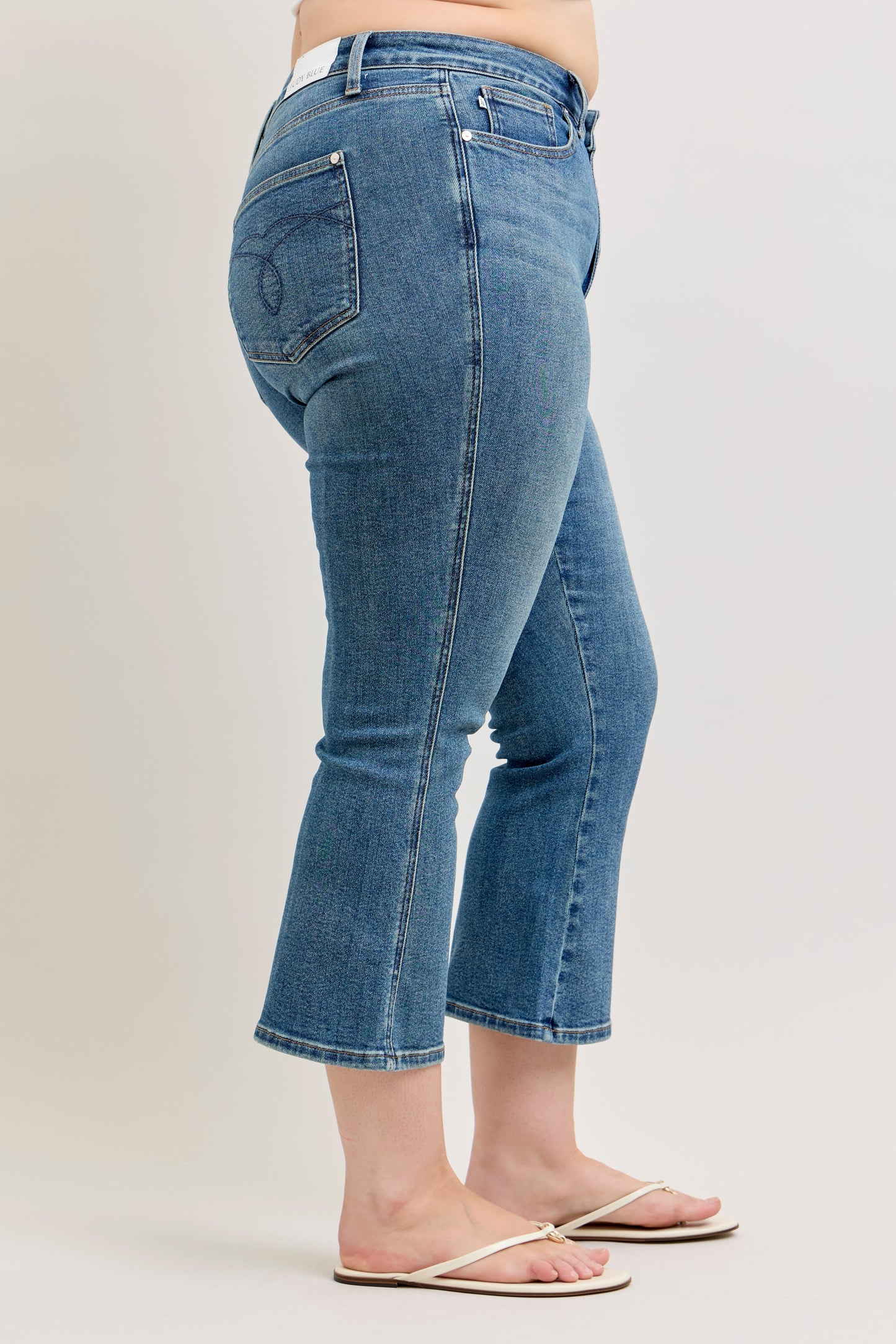 Judy Blue High Waist Tummy Control Kick Flare Jeans Medium