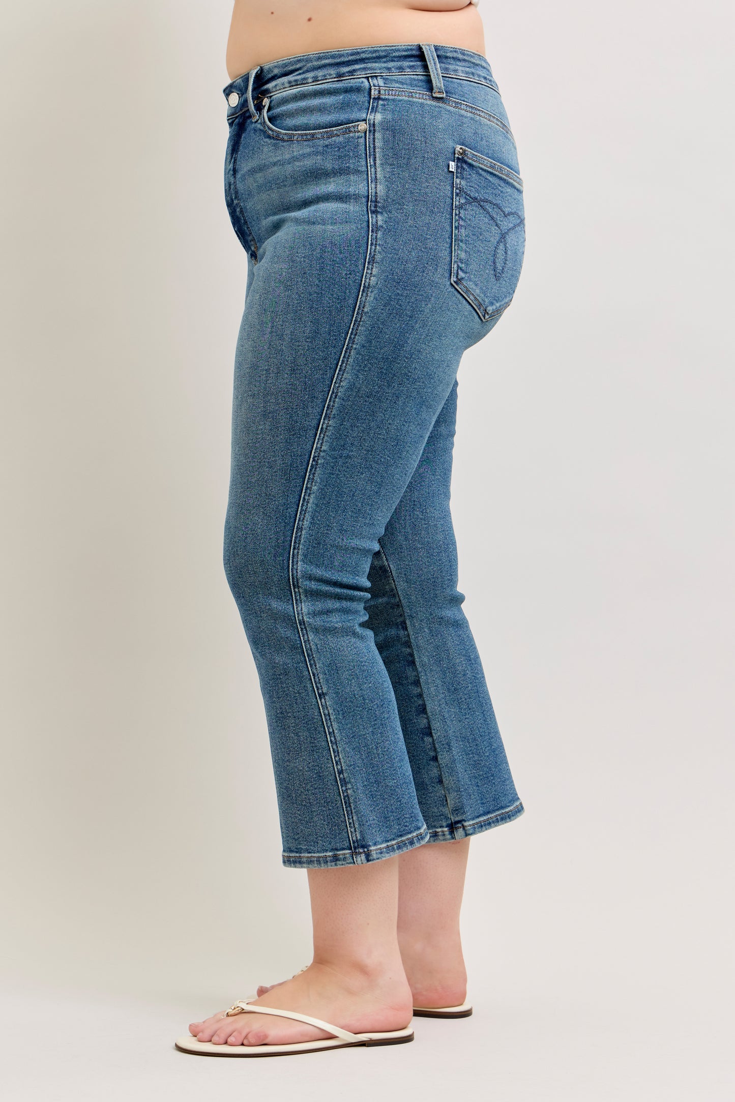 Judy Blue High Waist Tummy Control Kick Flare Jeans Medium