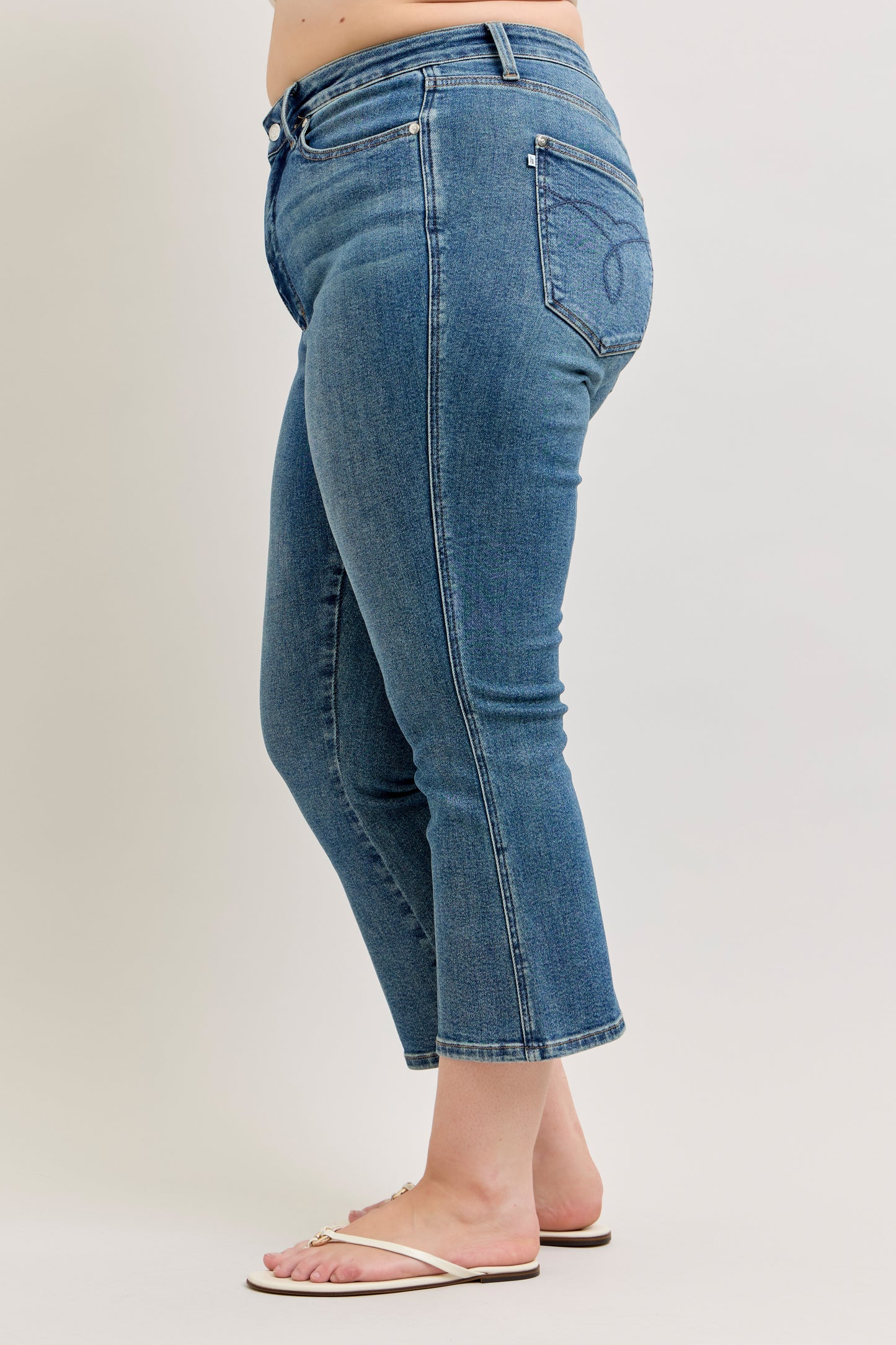 Judy Blue High Waist Tummy Control Kick Flare Jeans Medium