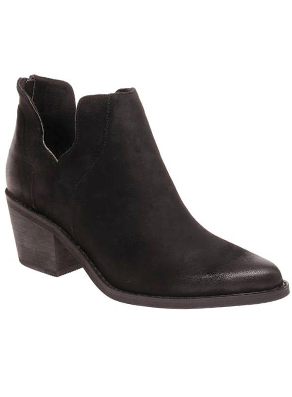 Winslow Western Inspired Bootie-Black