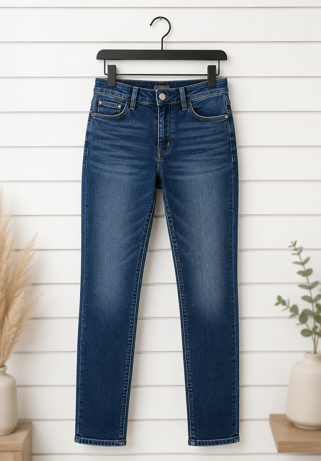 Tabatha Tummy Control High Rise Seamless Skinny Jean Vervet Flying Monkey Dark