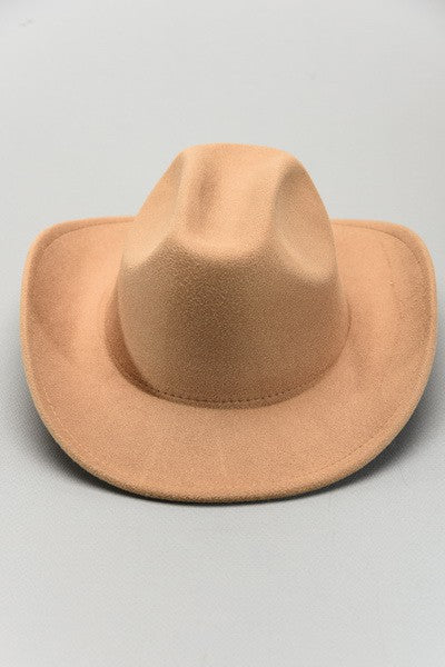 Cowgirl Fedora Hat Tan