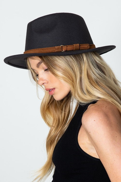 Fedora Belted Hat