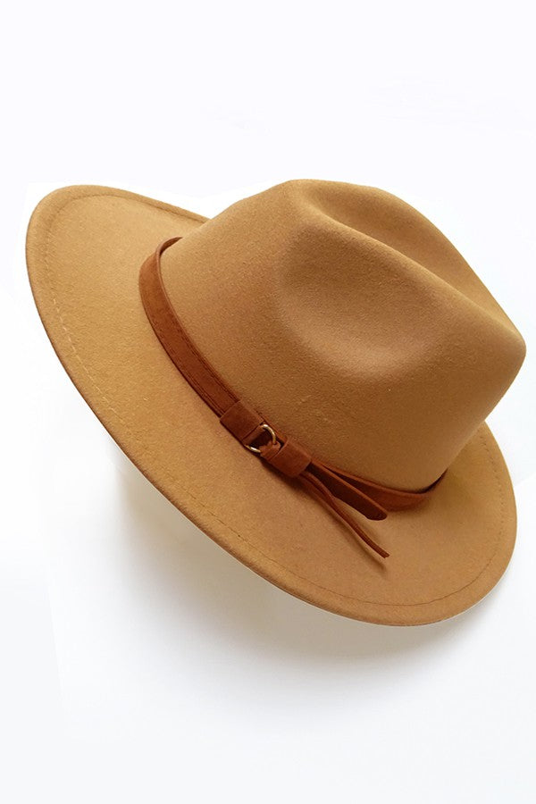 Fedora Belted Hat