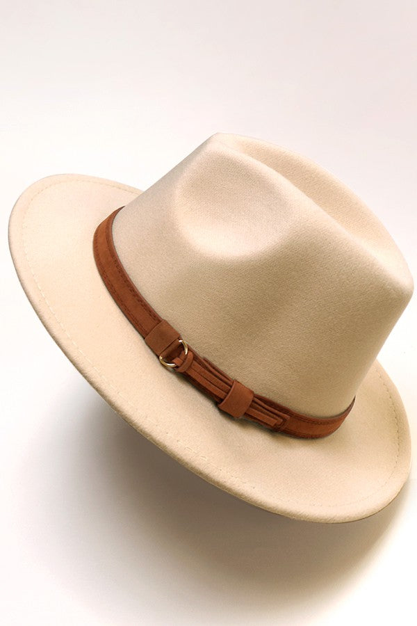 Fedora Belted Hat