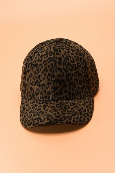 Leopard Print Baseball Cap