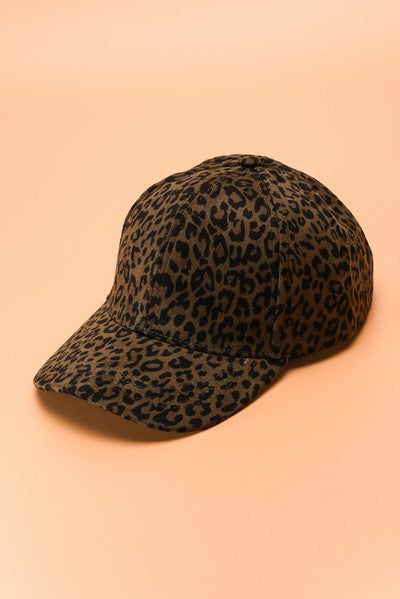 Leopard Print Baseball Cap