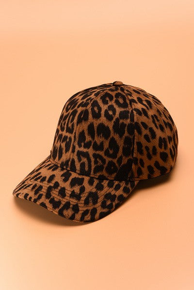 Leopard Print Baseball Cap