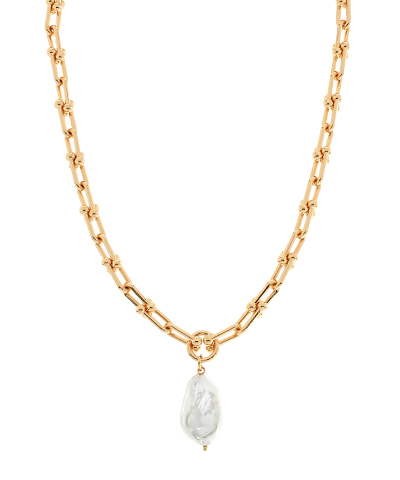 Pearl Pendant U Chain Necklace