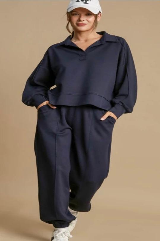 Penelope Buttery Soft Sweatshirt Midnight