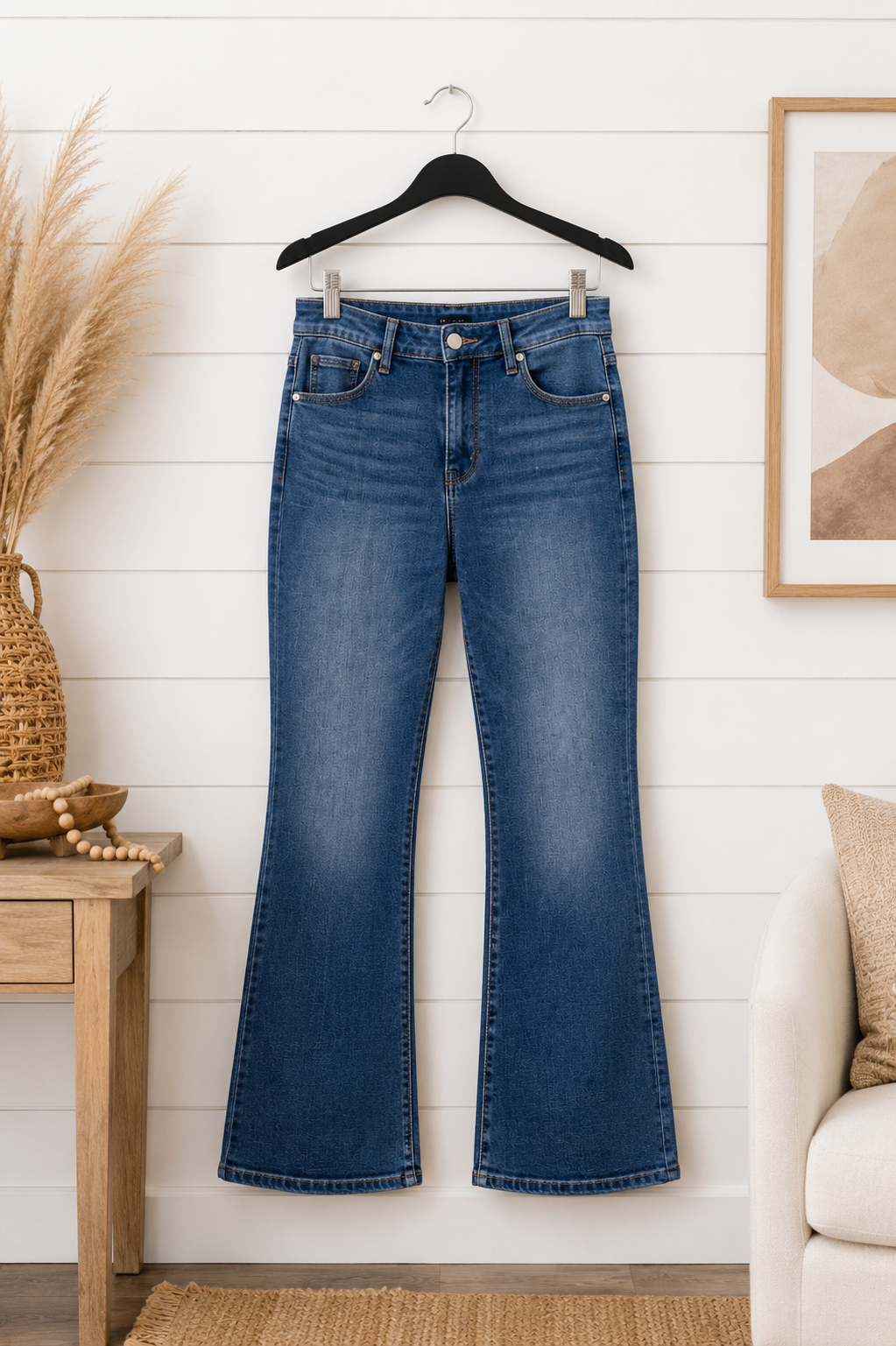 Judy Blue “Daisy” Mid Rise Bootcut Dark