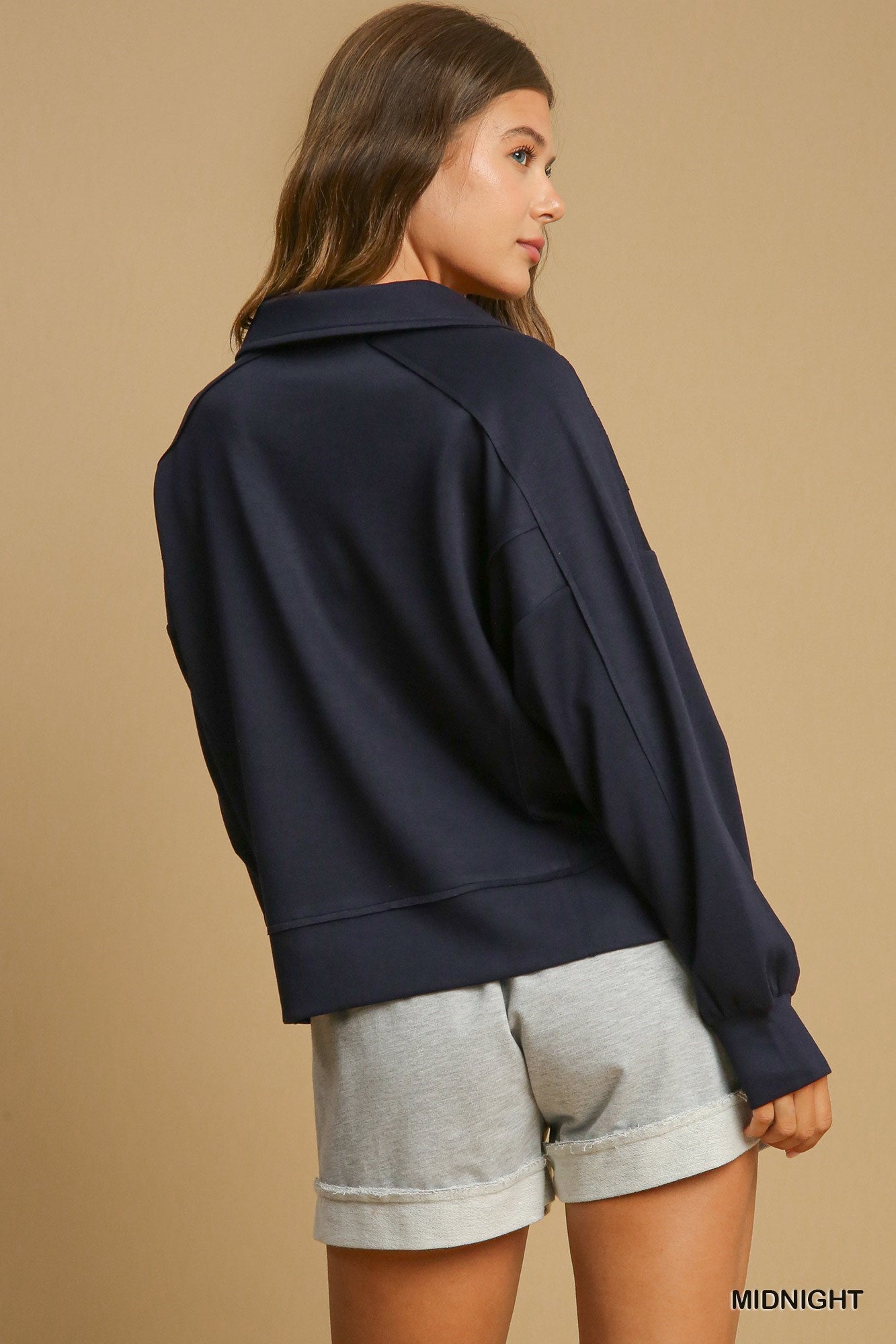 Penelope Buttery Soft Sweatshirt Midnight