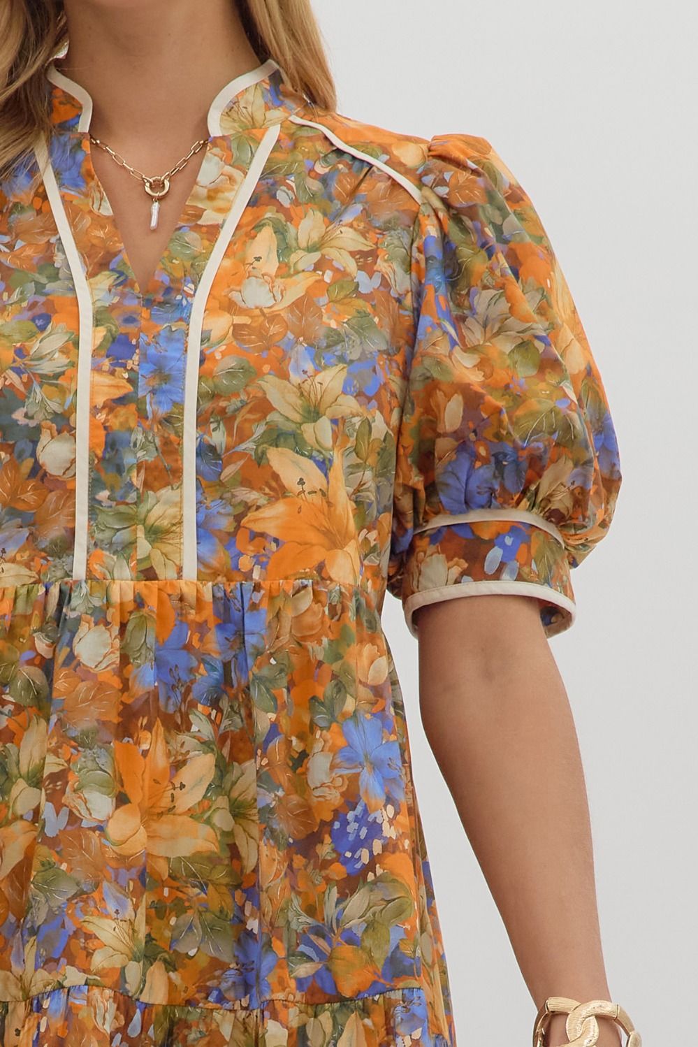 Finley Multi Floral Mini Dress