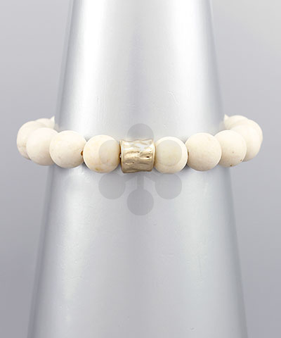 10mm Stone Tube Bracelet