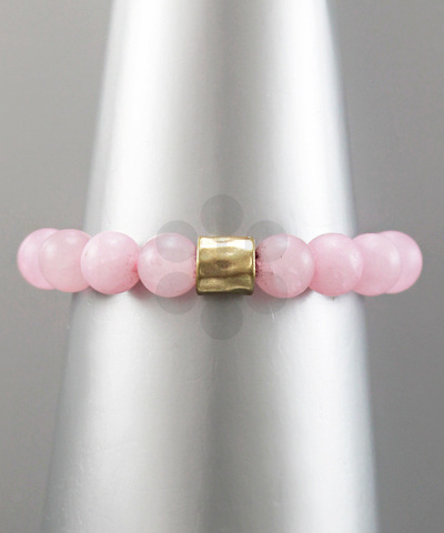 10mm Stone Tube Bracelet