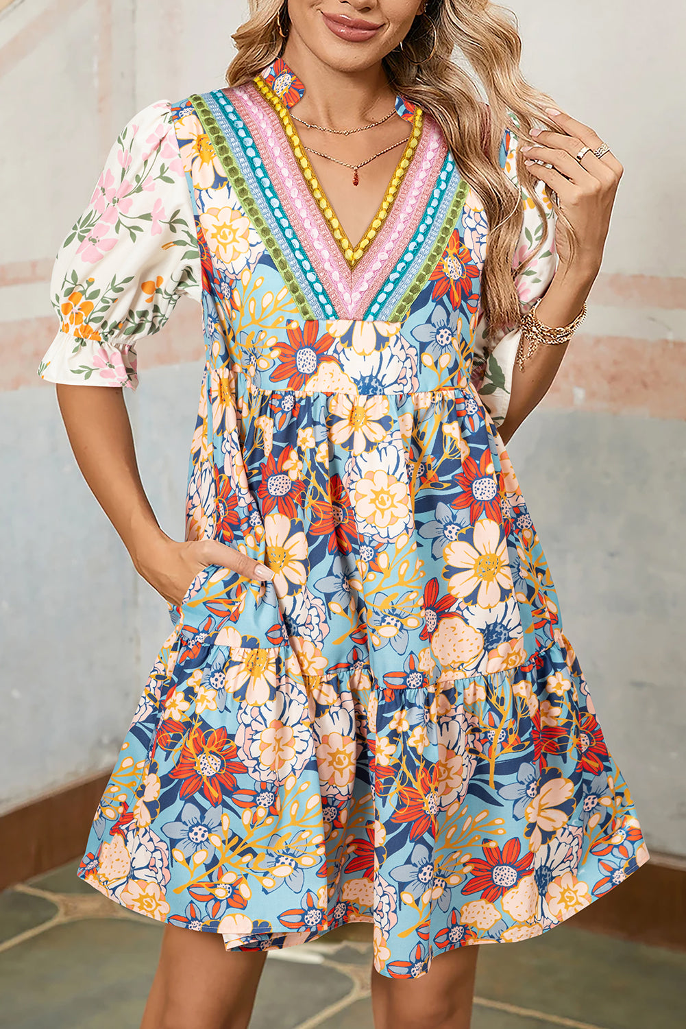 fore floral crochet dress New Crochet dress by FORE