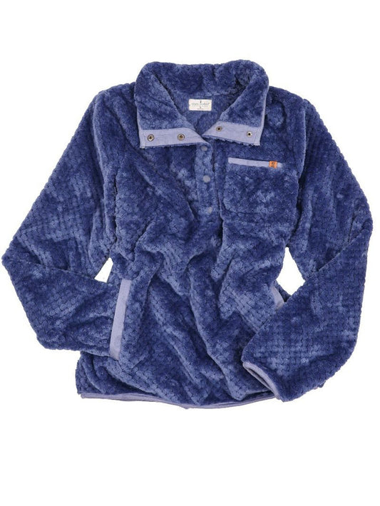 Sadie Simply Soft Pullover Space Blue