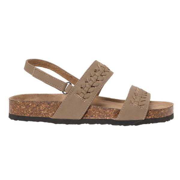 Slone Cork Slingback Sandal Taupe