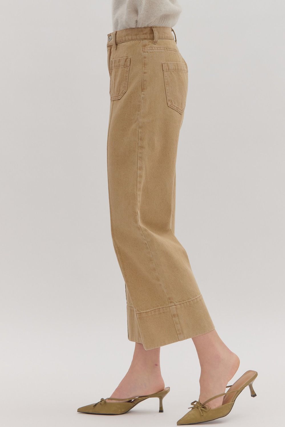 Willow Wide Leg Pants Camel