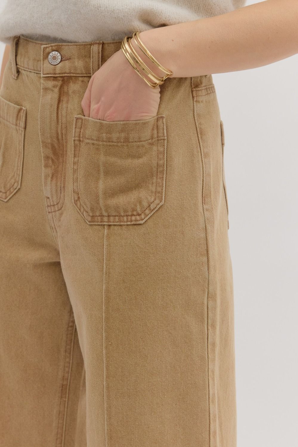 Willow Wide Leg Pants Camel