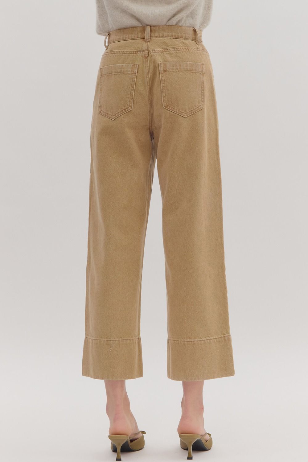 Willow Wide Leg Pants Camel